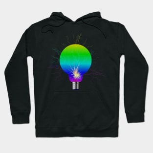 Lightbulb - Lamp - Graphic - Light Hoodie